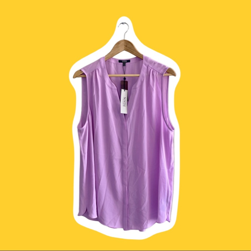NWT Lilac Blouse NYDJ